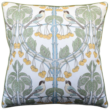 Birds & Cherries Pillow