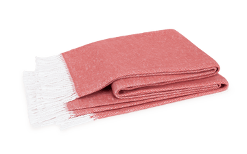 Pezzo Throw Deep Coral
