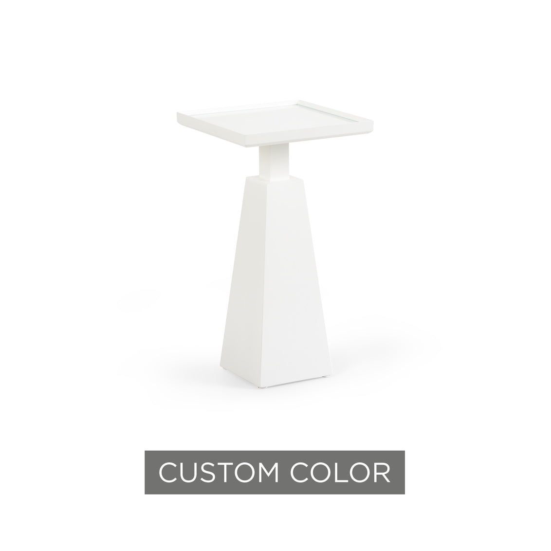 Custom Beveled Spot Table