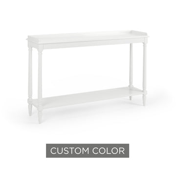 Custom Retreat Console Table