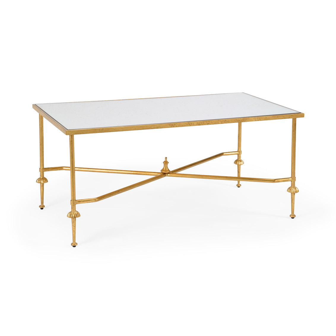 French Cocktail Table - Gold
