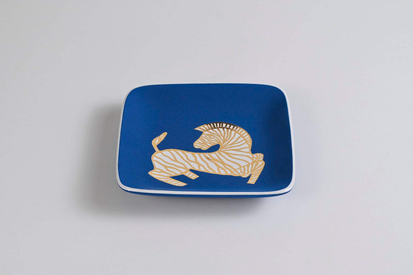 Small Square Zebra Tray