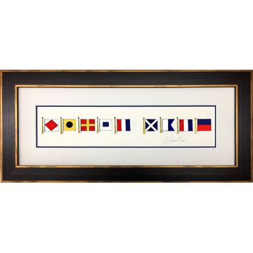 Signal Flags Wall Art - First Mate