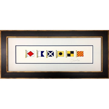 Signal Flags Wall Art - Family