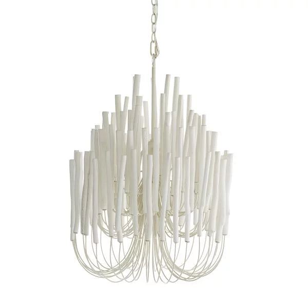 Tilda Small Chandelier Whitewashed Wood