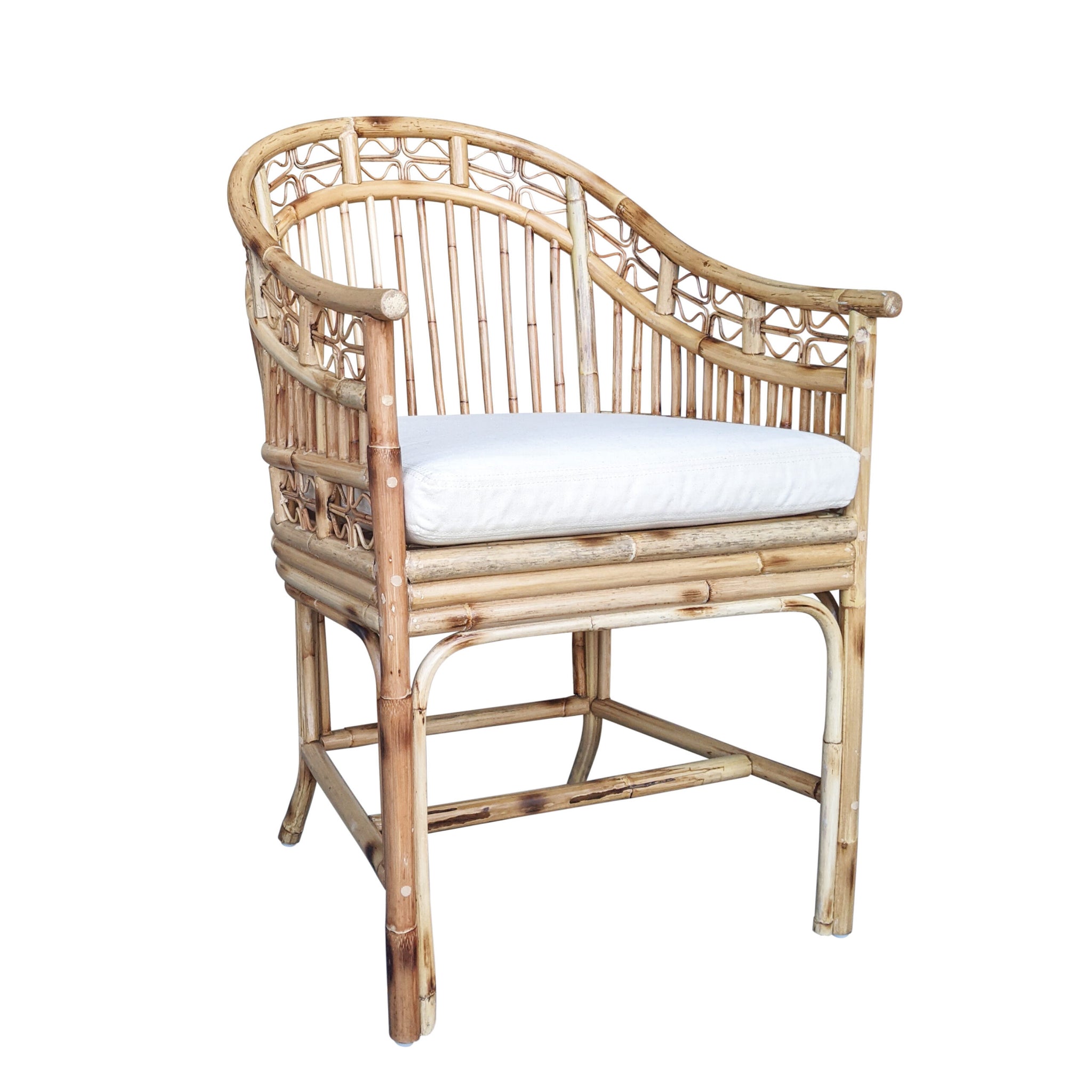 Indochine Horseshoe Armchair