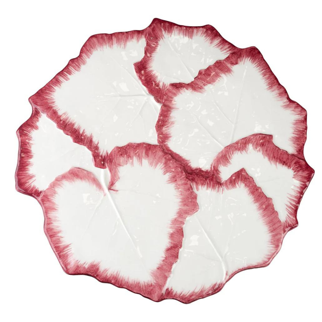 Compagnia Cheese Plate, Pink/White
