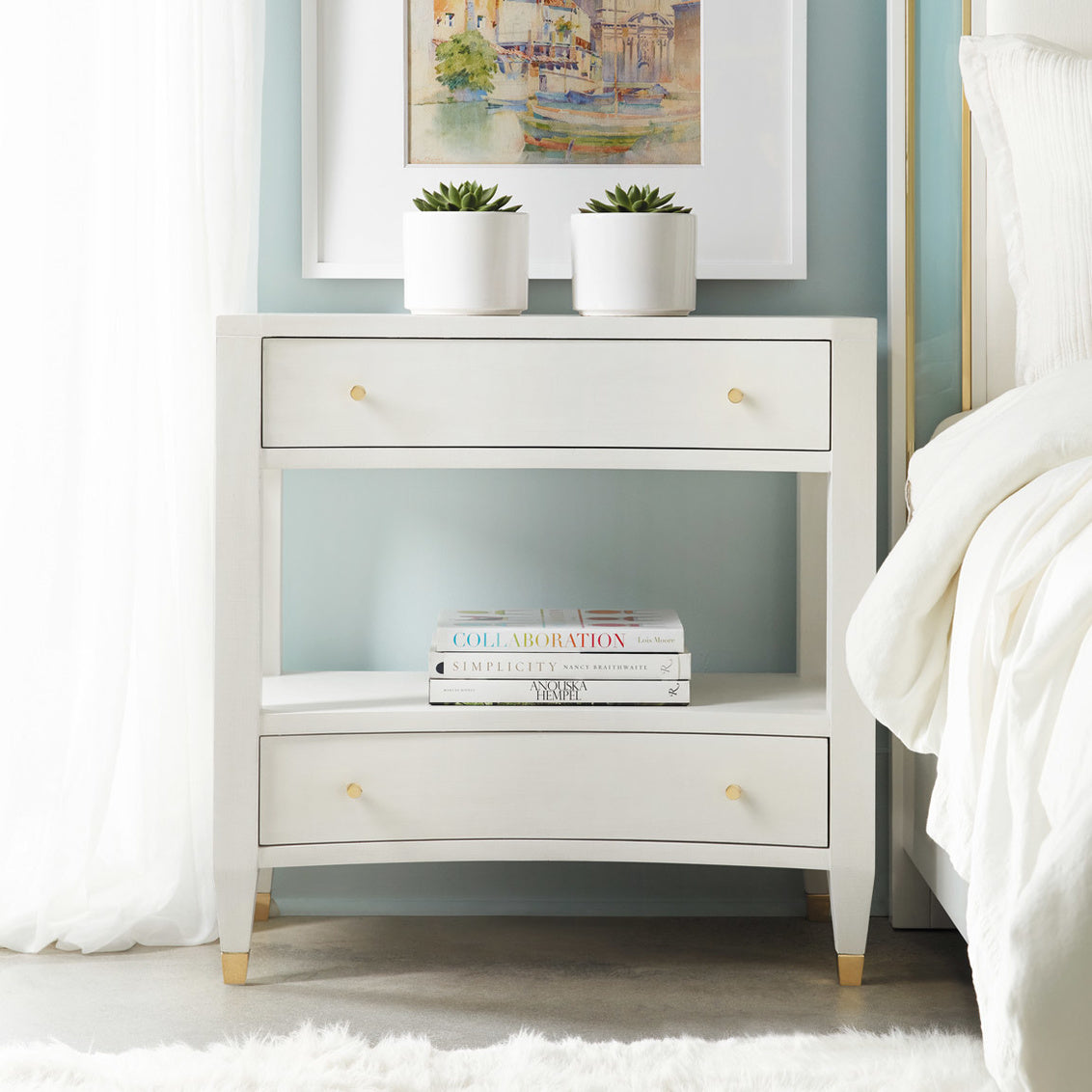 Concave Nightstand