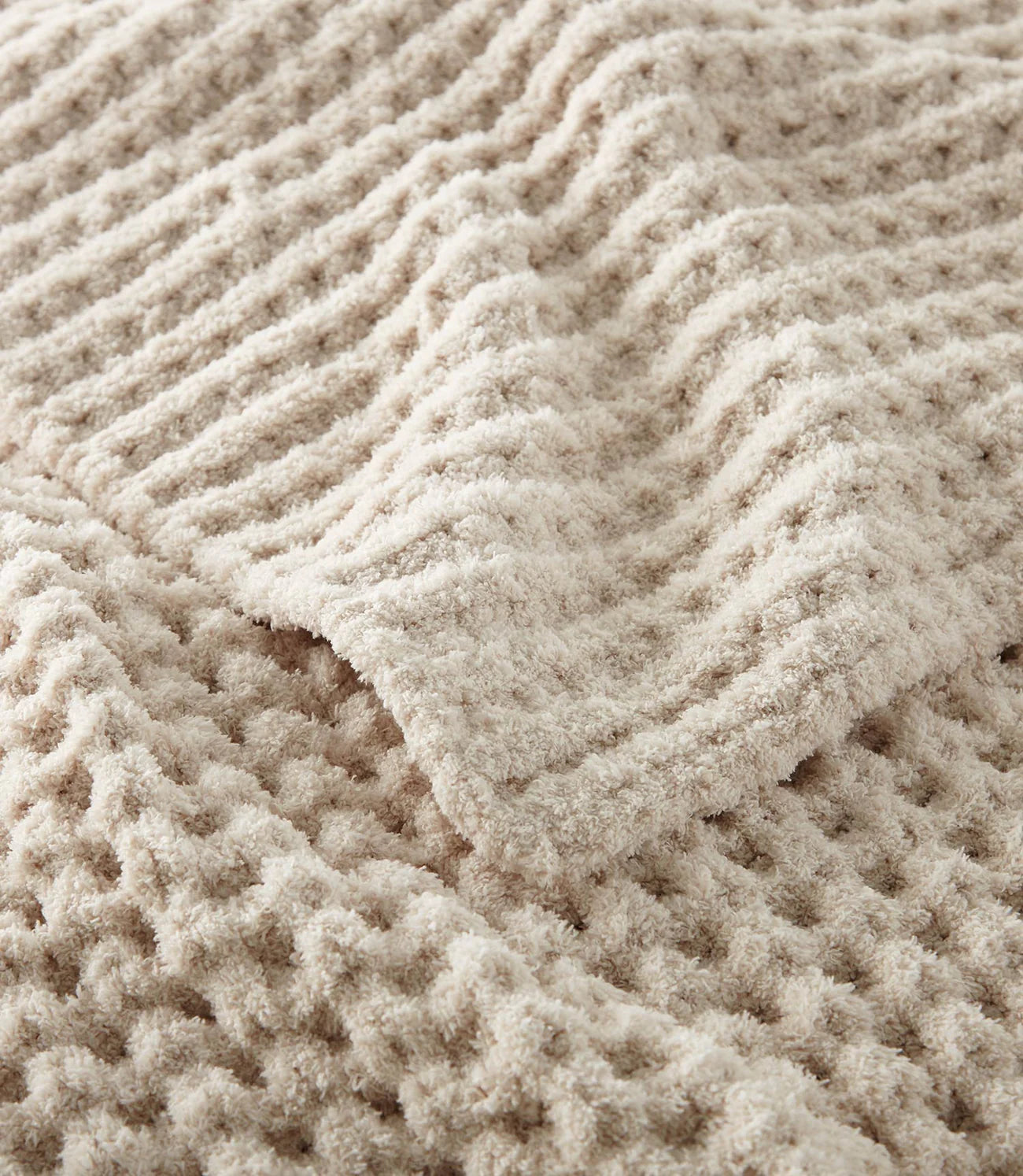 Cable Knit Throw Linen