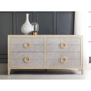 Abstract Dresser- Antique Grey