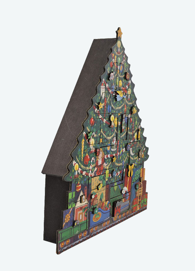 Christmas Tree Advent Calendar