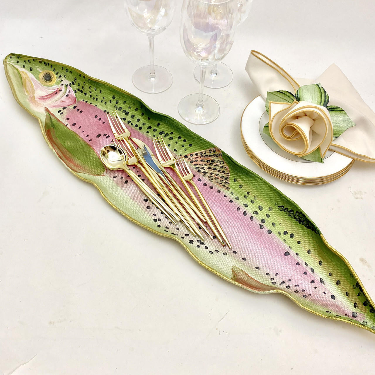 Limited Edition Rainbow Trout 32"