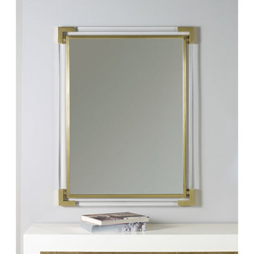 Brass Mirror With Plexi