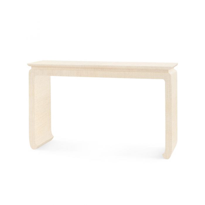 Elina Console Table in Natural Twill