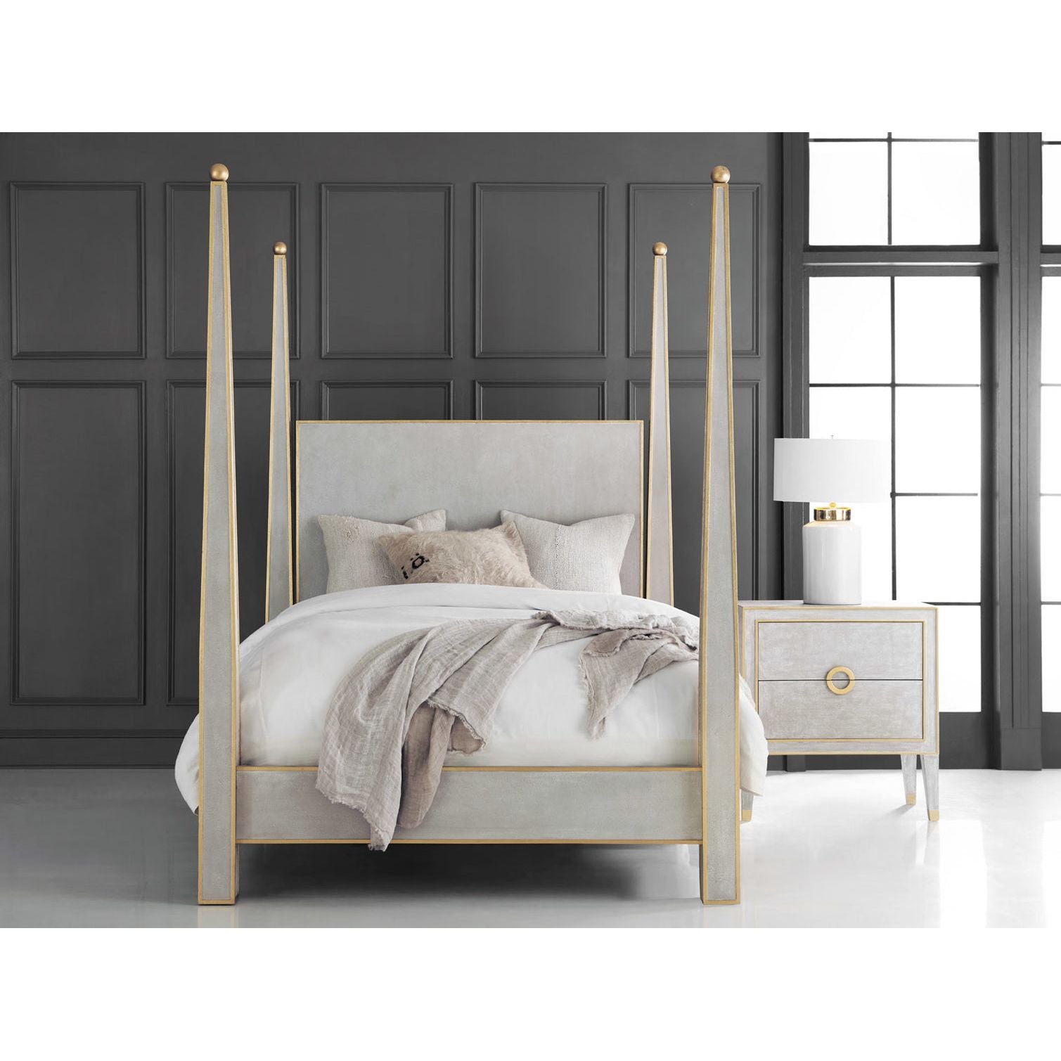 Gustavian Abstract Bed