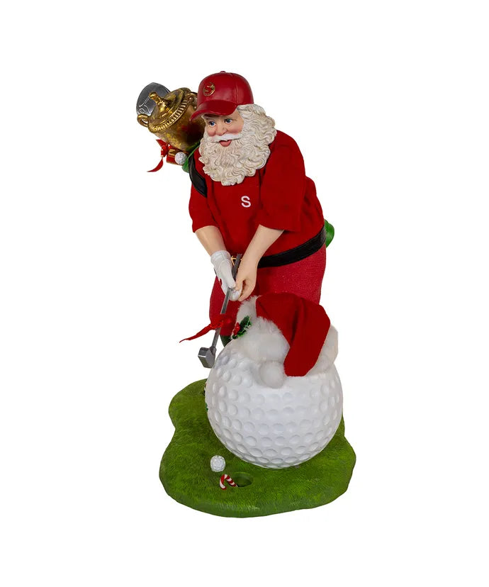 Fabriche Golfer Santa & Oversized Golf Ball