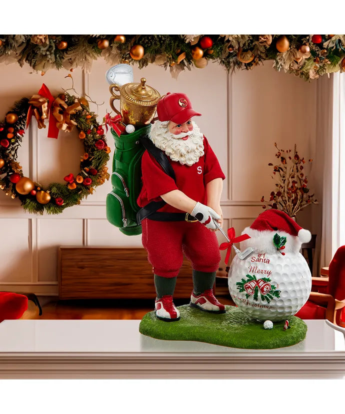 Fabriche Golfer Santa & Oversized Golf Ball