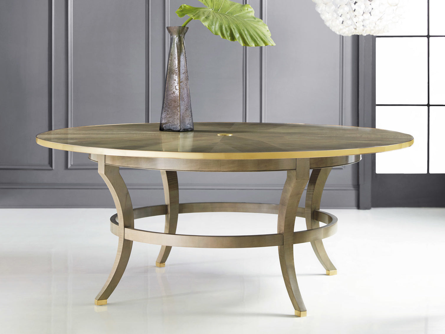 Infiniti Dining Table-Grey Sycamore