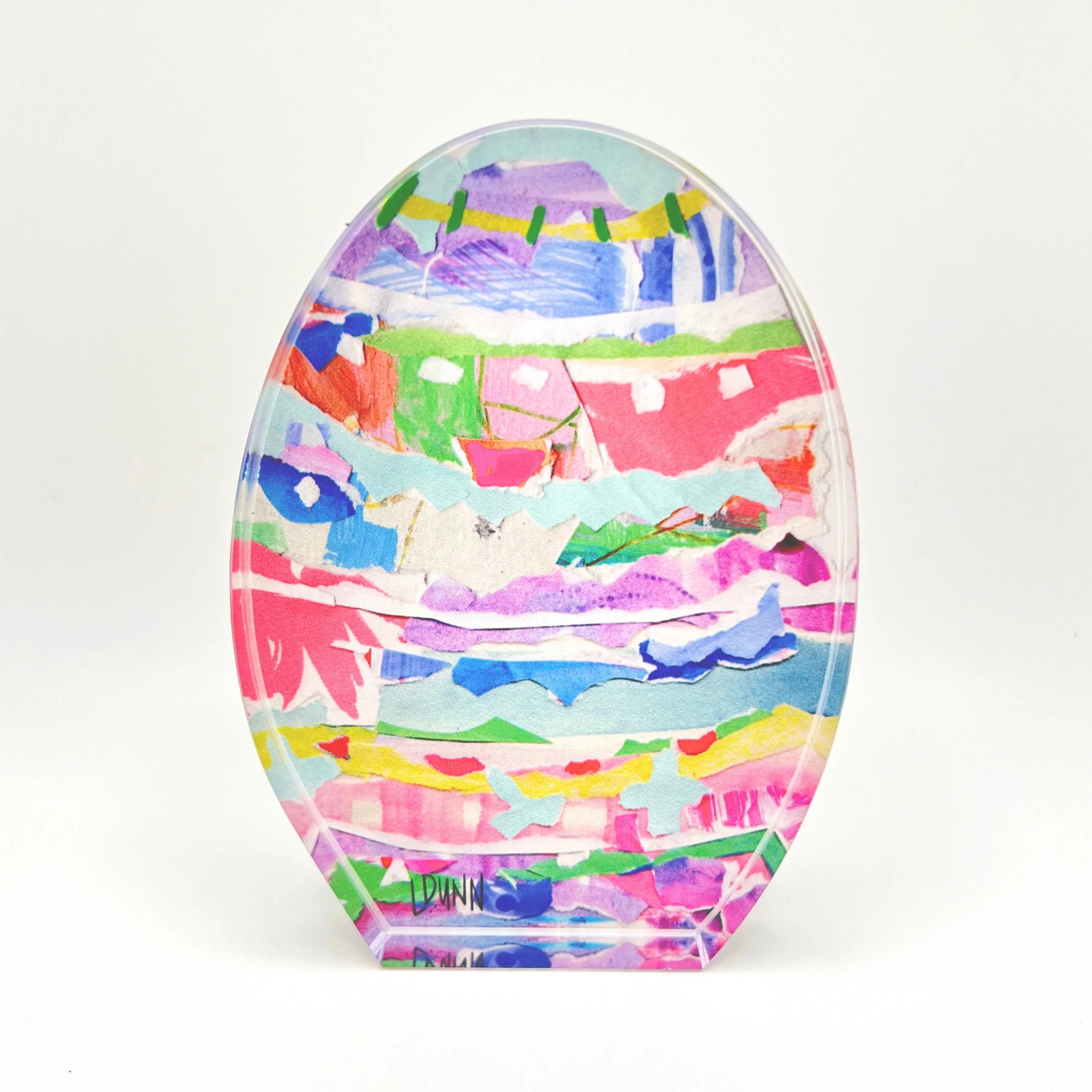 Acrylic Pastel Egg