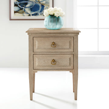 Weathered Oak Bedside