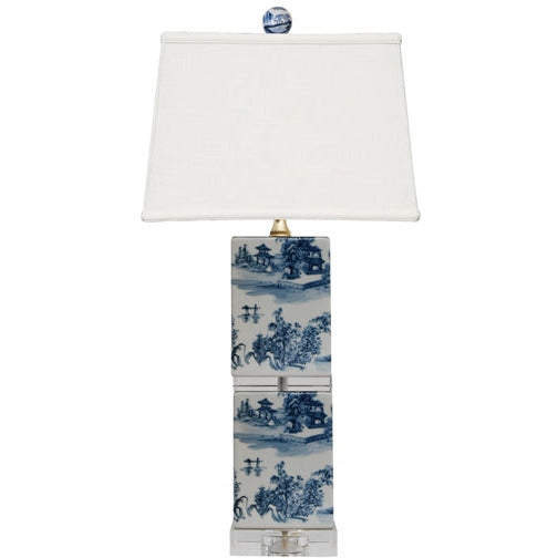 Crystal Inlay Lamp