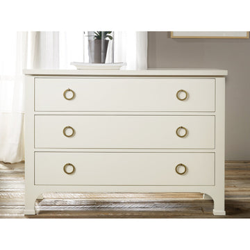 Three Drawer Painted Commode