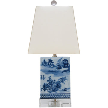 Chinoiserie Bookshelf Lamp