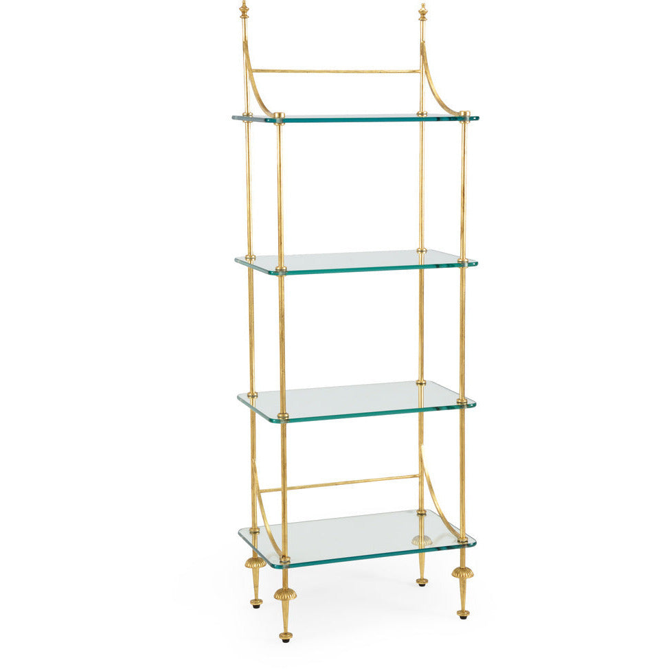 Coleman Etagere - Gold