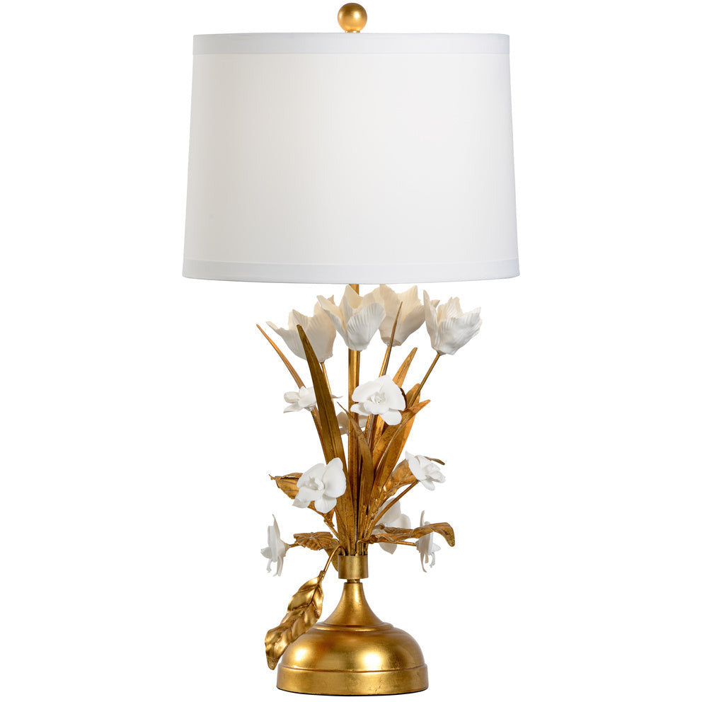 French Flower Lamp