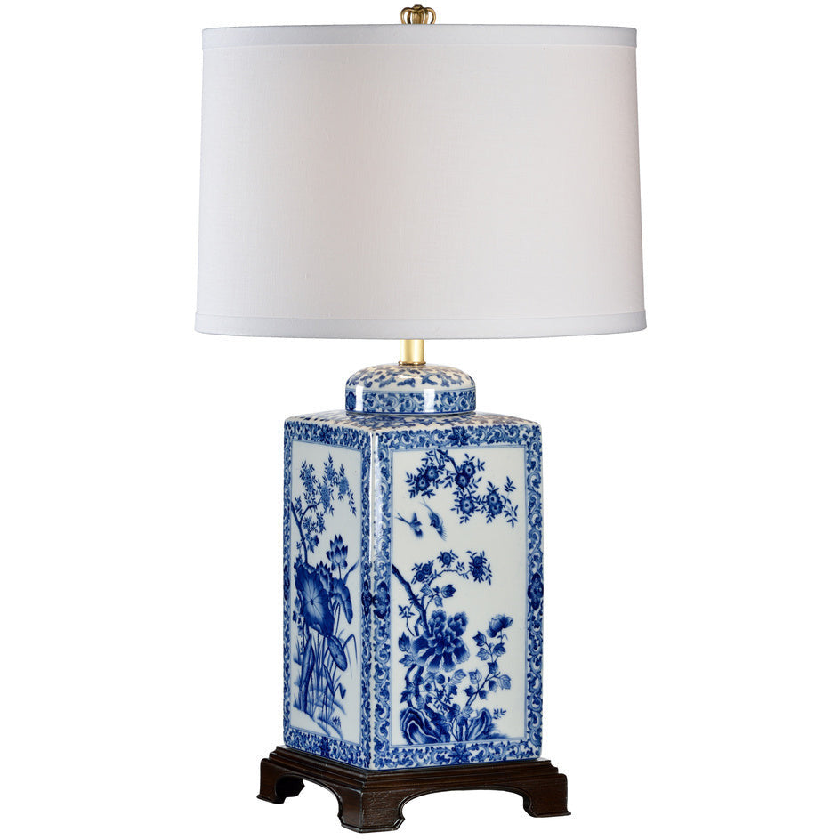 Blue Lotus Lamp