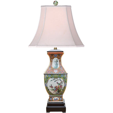 Square Medallion Vase