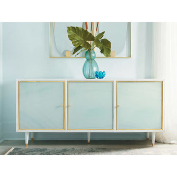 Seaglass Three Door Credenza